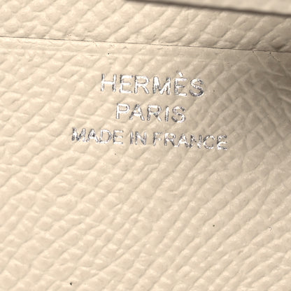 Hermes Epsom H Passant Compact Wallet Craie 9 of 10