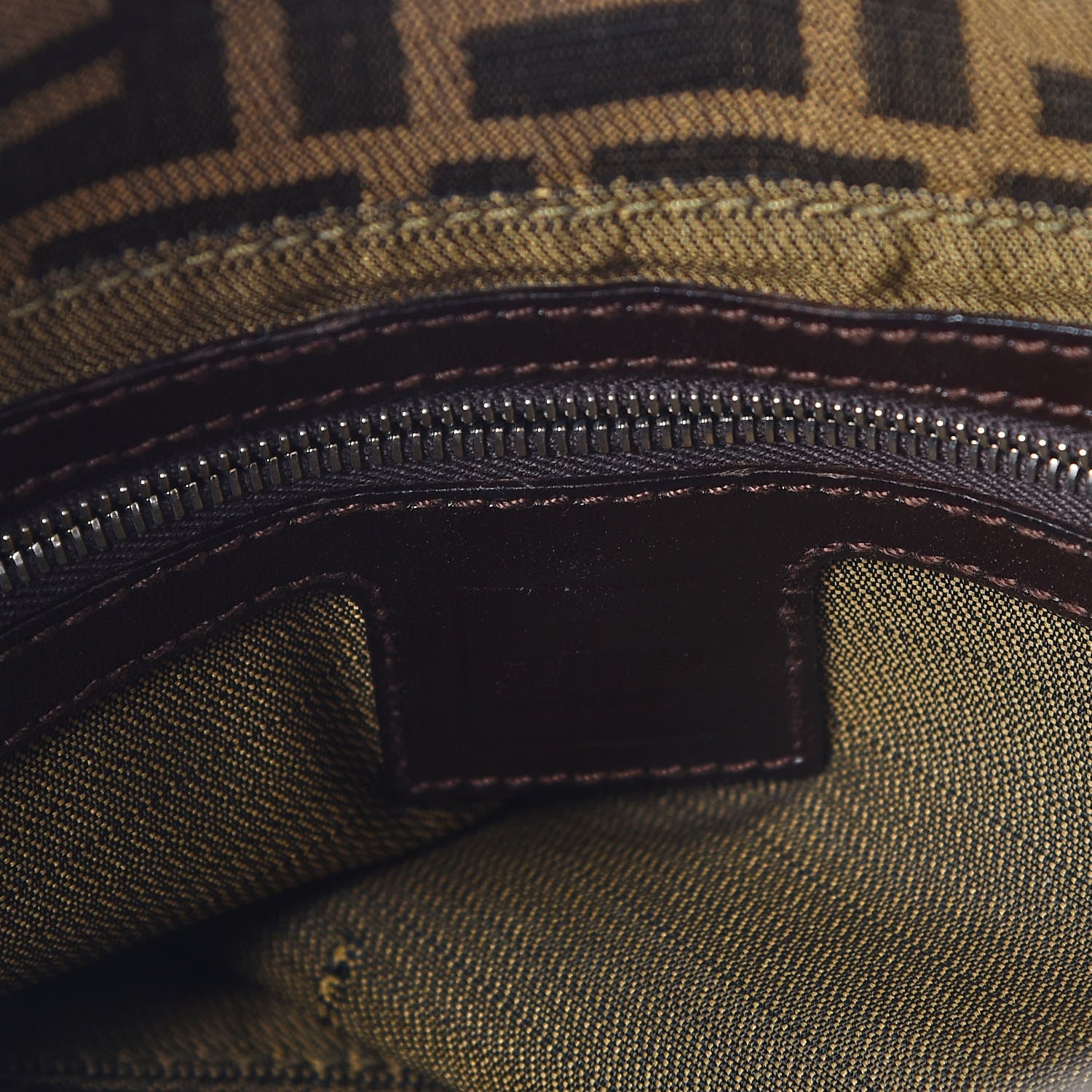 Fendi Zucca Mama Baguette Tobacco 9 of 9