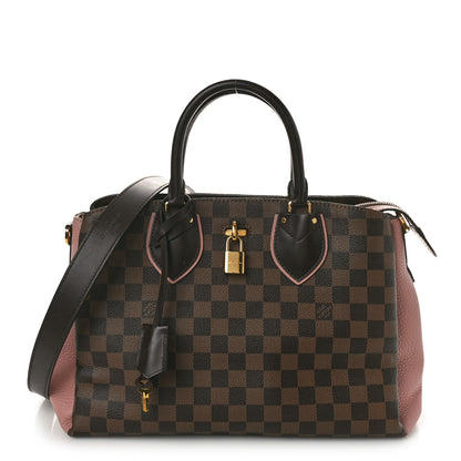 Louis Vuitton Cuir Taurillon Damier Ebene Normandy Magnolia 1 of 15
