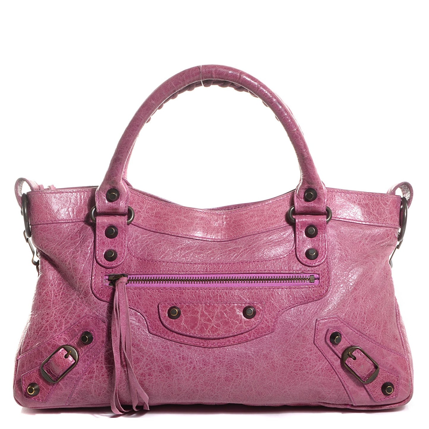 Agneau Classic Hardware First Magenta