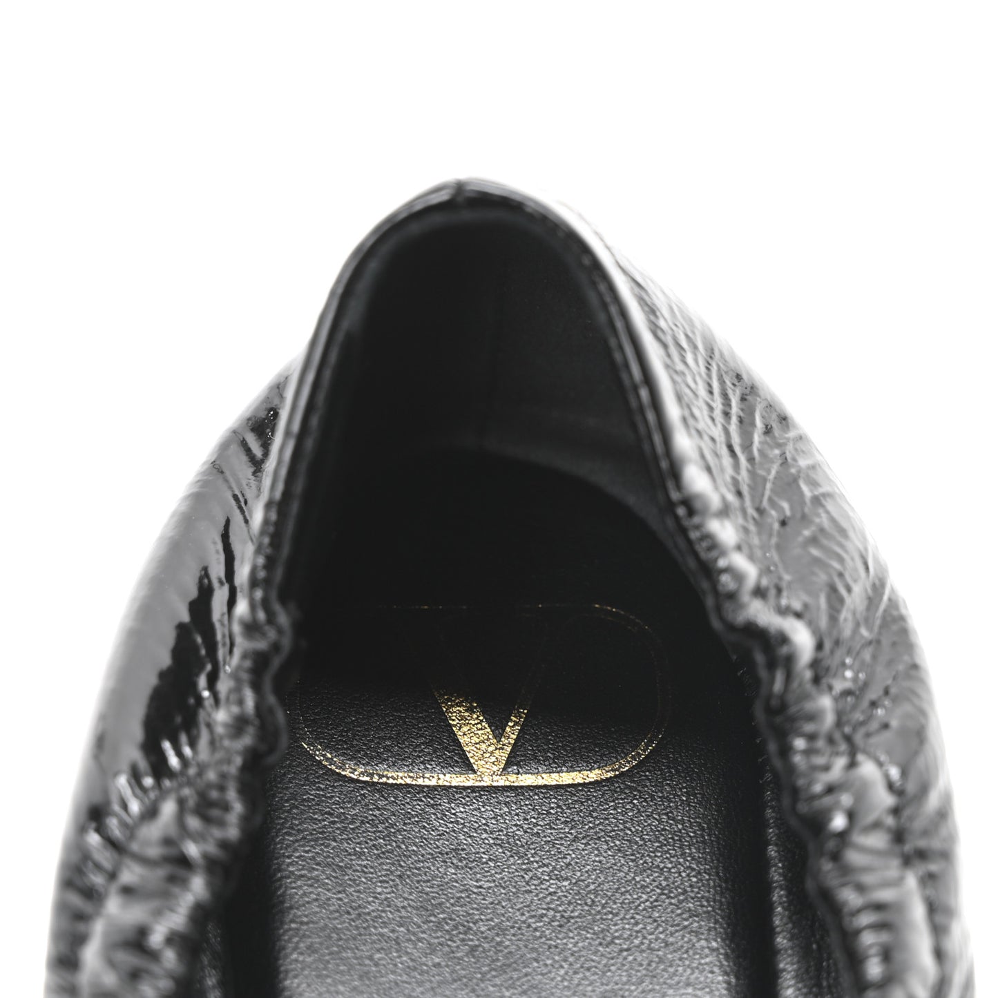 Naplack Nappa Vlogo Bow Mary Jane Ballerina Flats 38.5 Black
