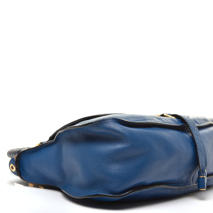 Chloe Calfskin Medium Marcie Satchel Factory Blue 7 of 8