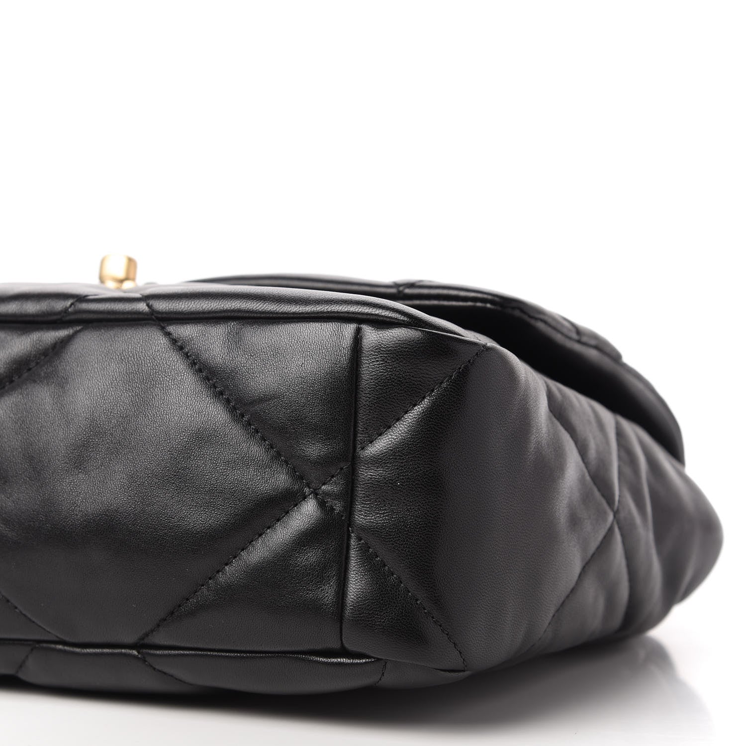 Chanel Lambskin Quilted Large Chanel 19 Flap Black 7 of 11