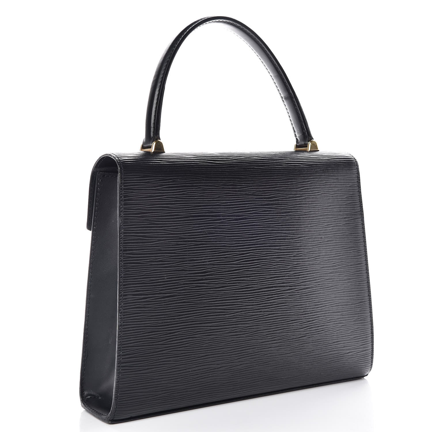 Louis Vuitton Epi Malesherbes Black 3 of 10