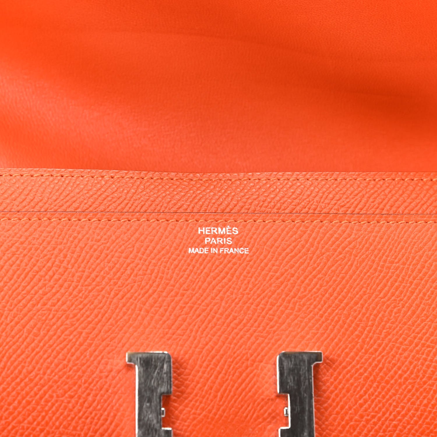 Hermes Epsom Constance Long Wallet Feu 6 of 7