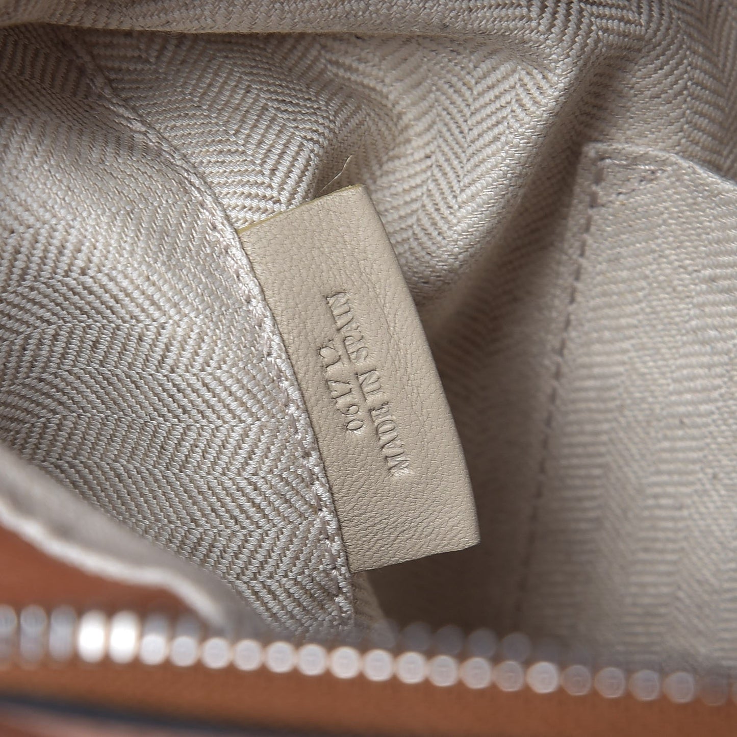 Calfskin Puzzle Bag Tan