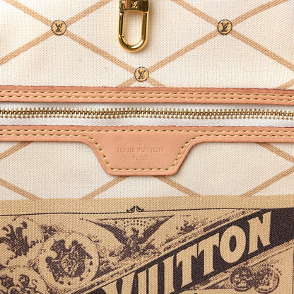 Louis Vuitton Damier Azur Summer Trunks Neo Neverfull MM 6 of 18
