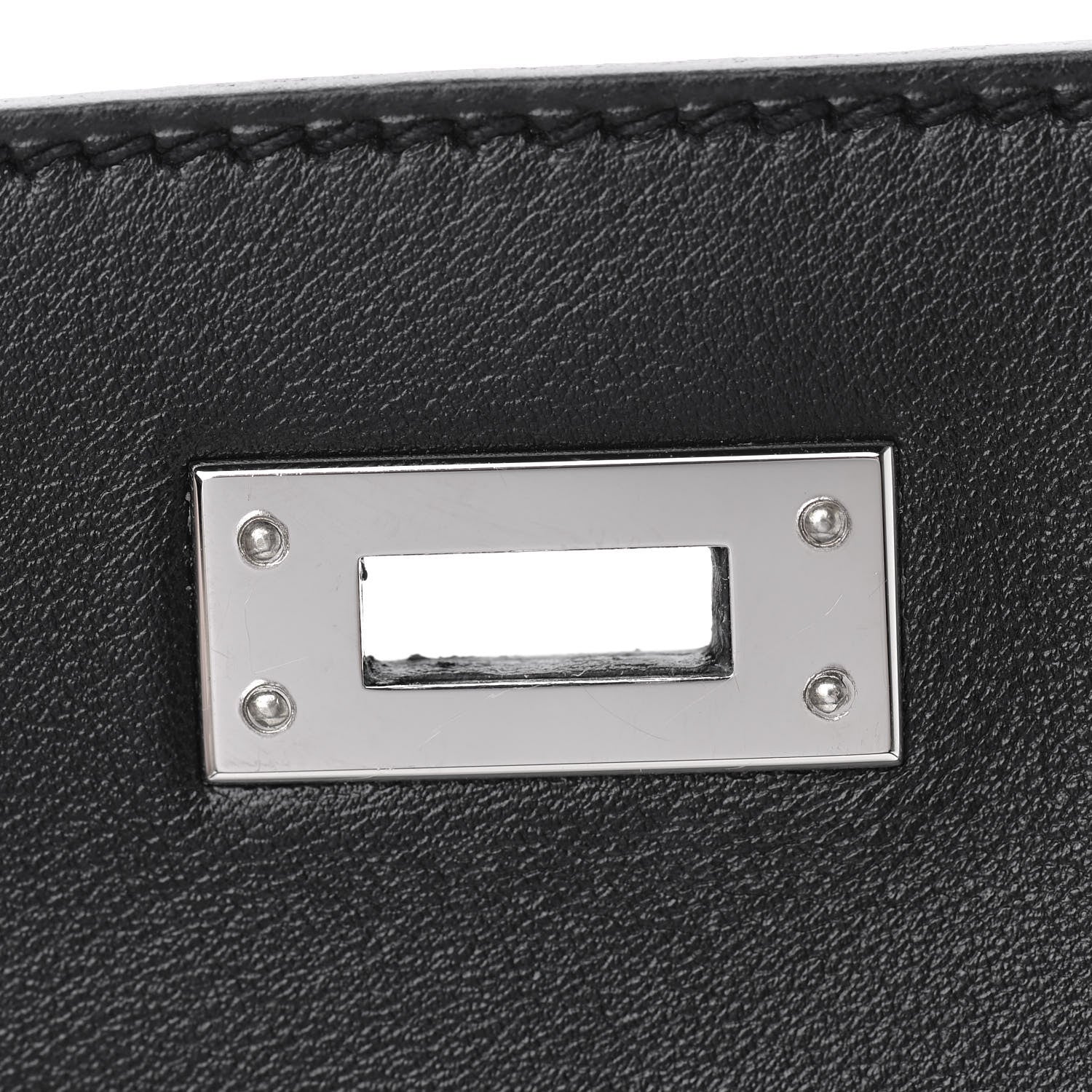 Hermes Swift Kelly Retourne 25 Black 24 of 35
