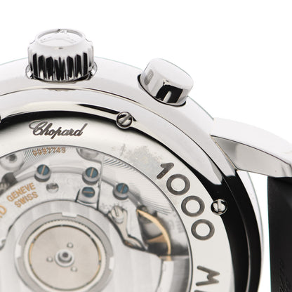 Chopard Stainless Steel Rubber 42mm 1000 Mille Miglia Chronograph Automatic Watch 6 of 7