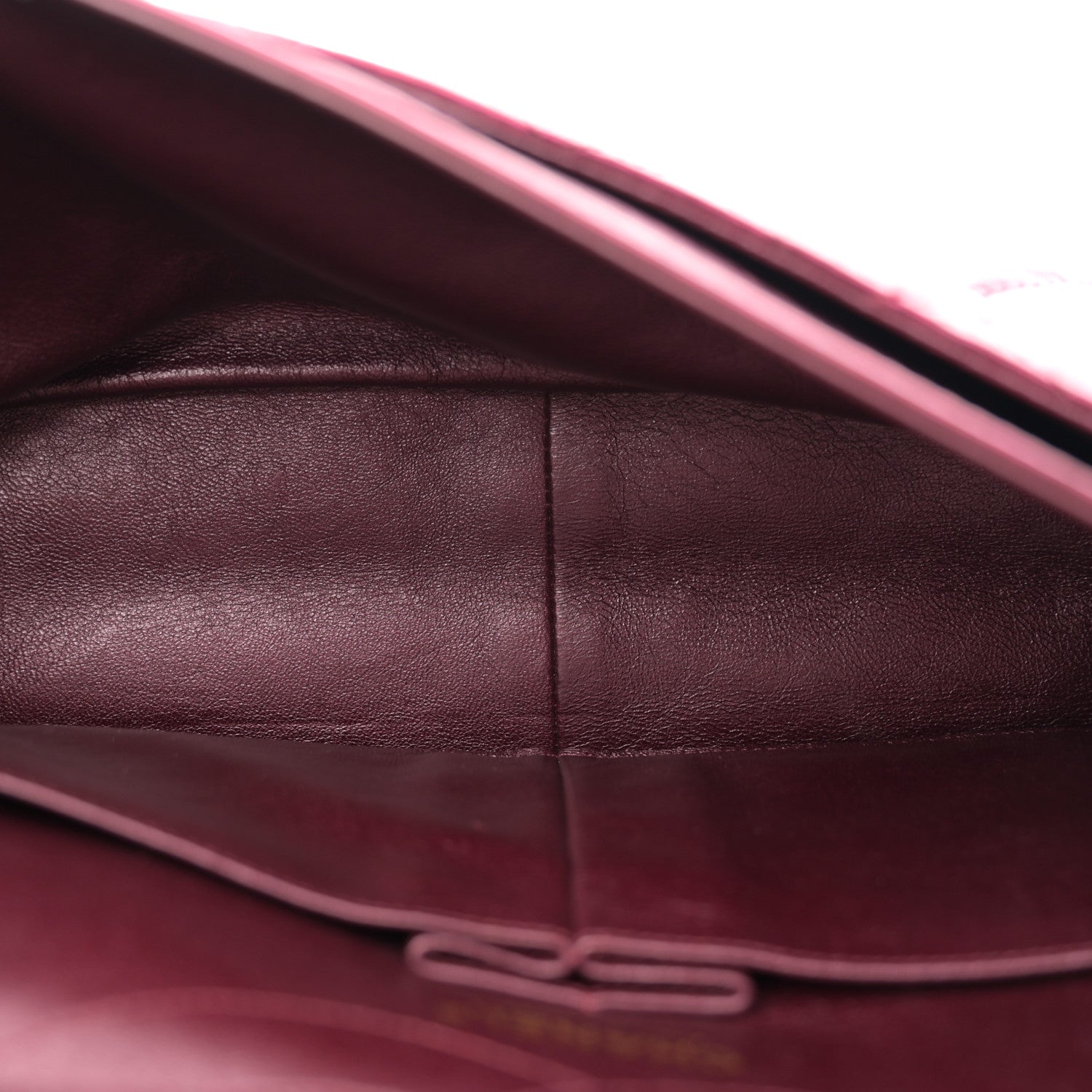 Chanel Metallic Aged Calfskin Quilted 2.55 Reissue 227 Flap Dark Red 5 of 14