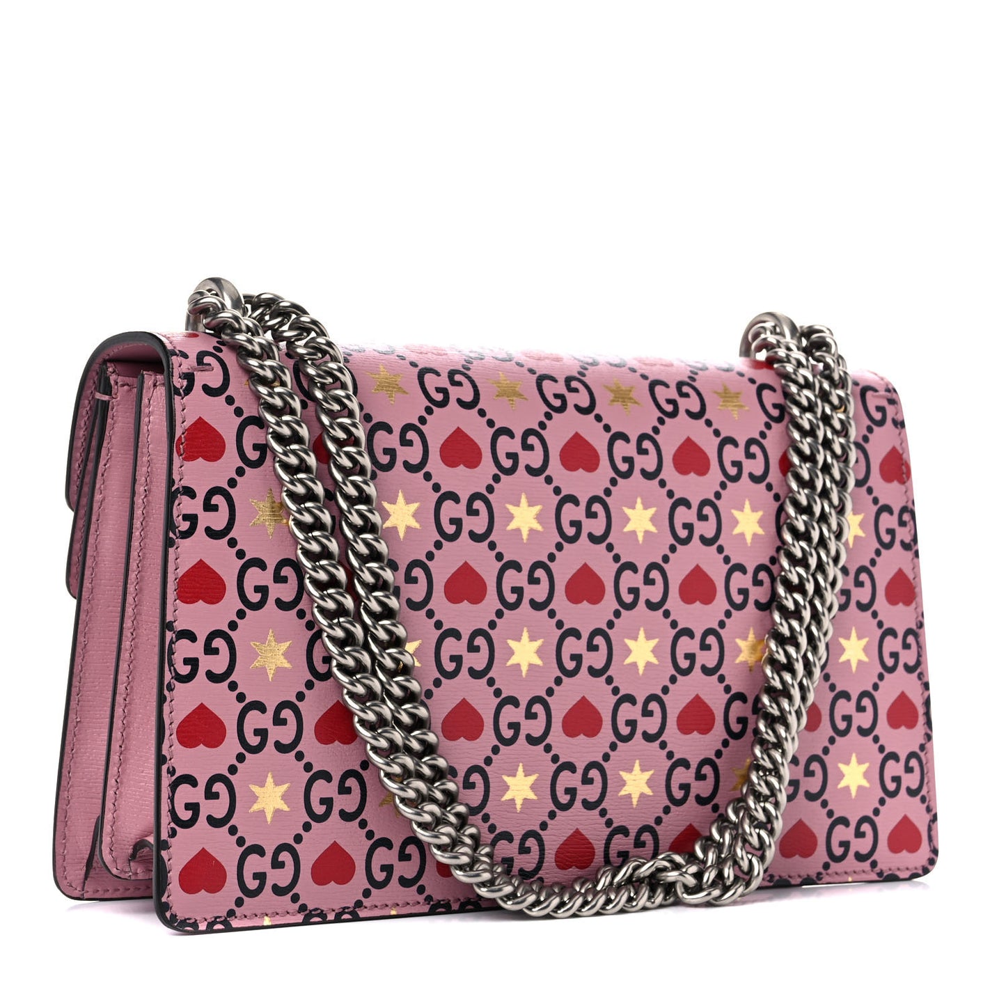 Calfskin Valentine's Day Exclusive Small Dionysus Bag Pink
