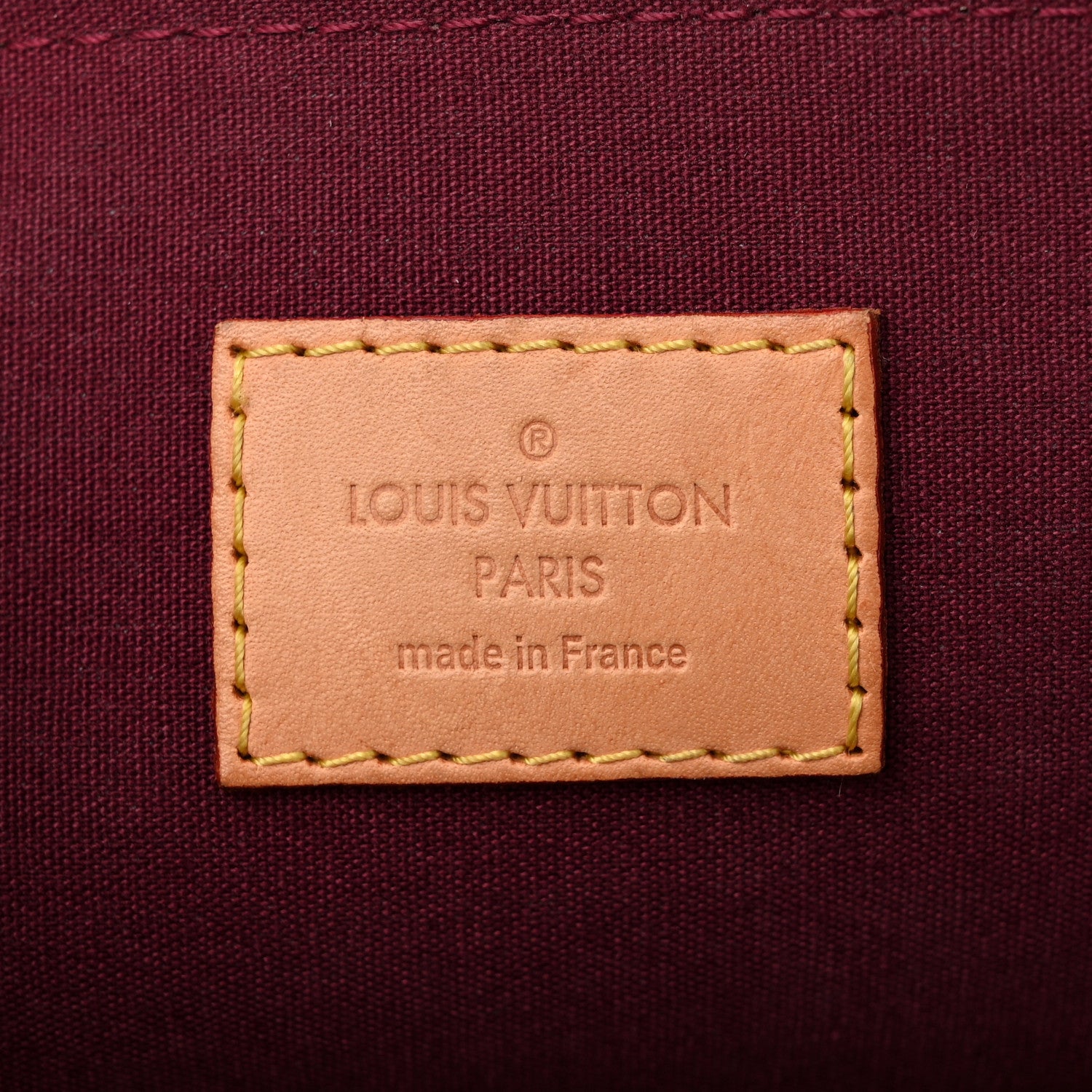 Louis Vuitton Vernis Alma PM Rouge Fauviste 6 of 9