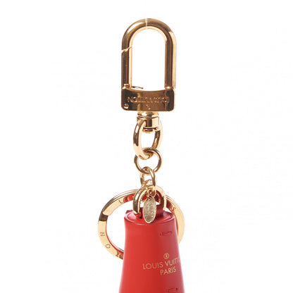 Louis Vuitton Monogram Tassel Bag Charm Red 2 of 5