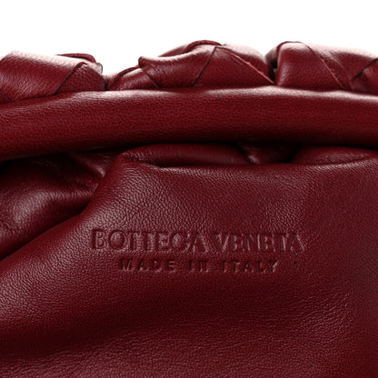 Bottega Veneta Nappa Maxi Intrecciato The Pouch Oversized Clutch Bordeaux 6 of 10