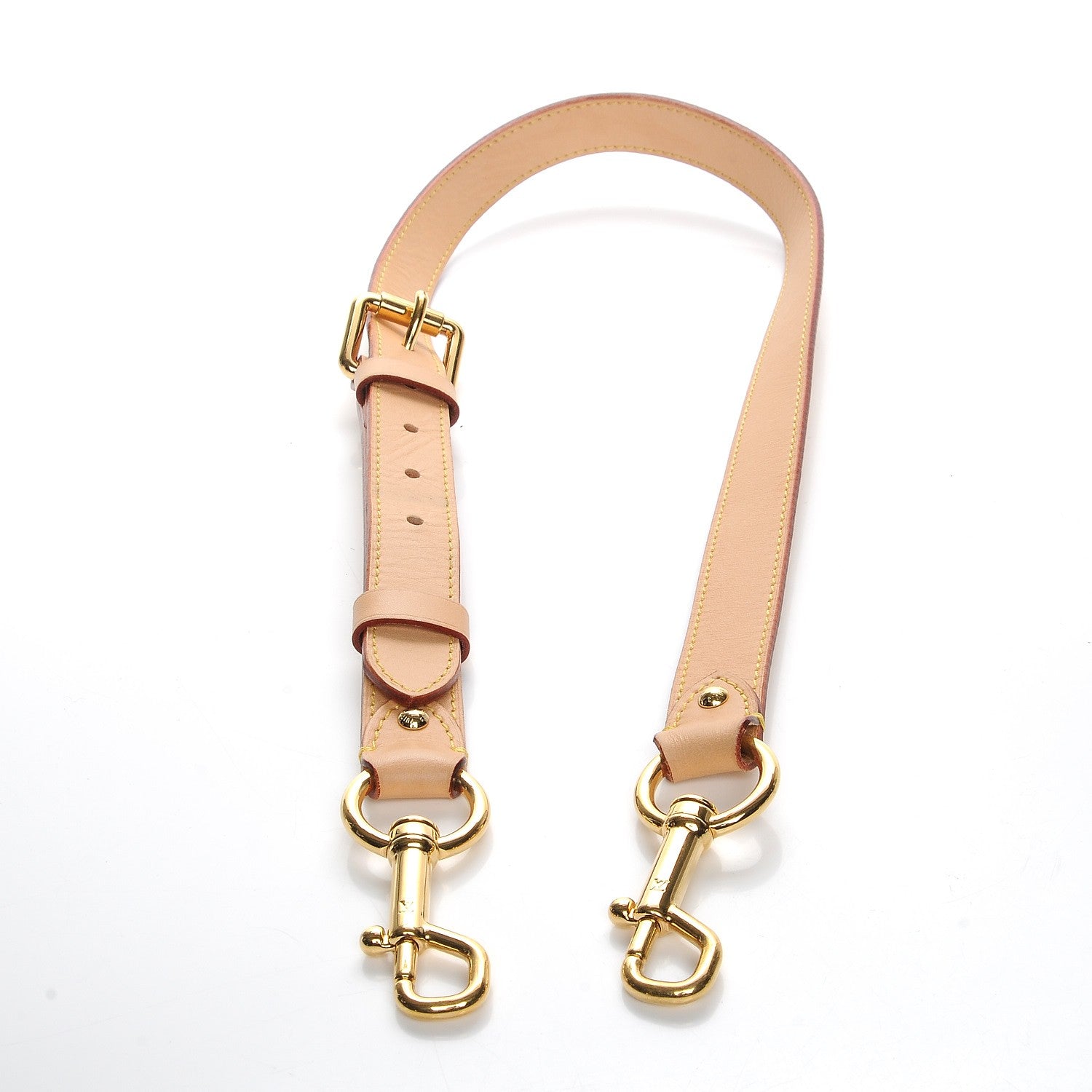 Louis Vuitton Vachetta 25mm Adjustable Shoulder Strap VVN 4 of 5