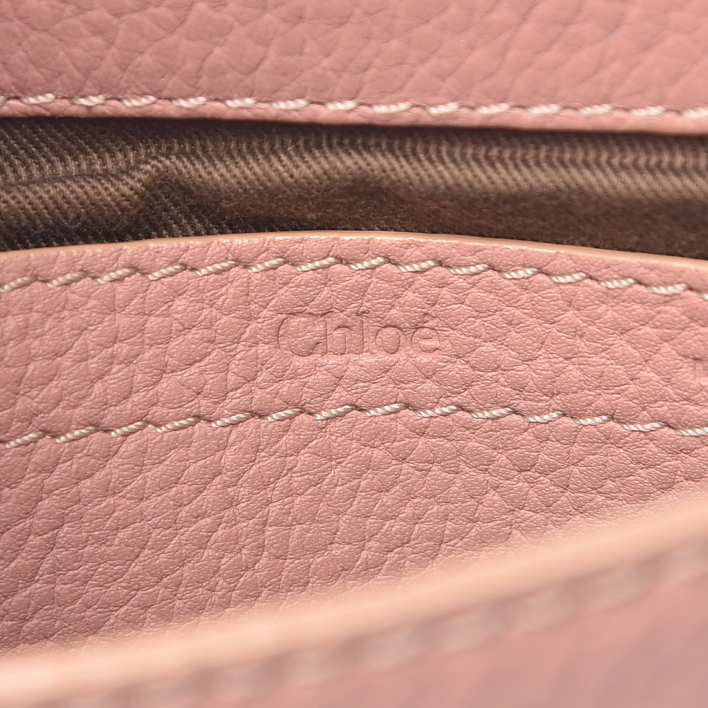 Grained Calfskin Small Marcie Saddle Bag Anemone Pink