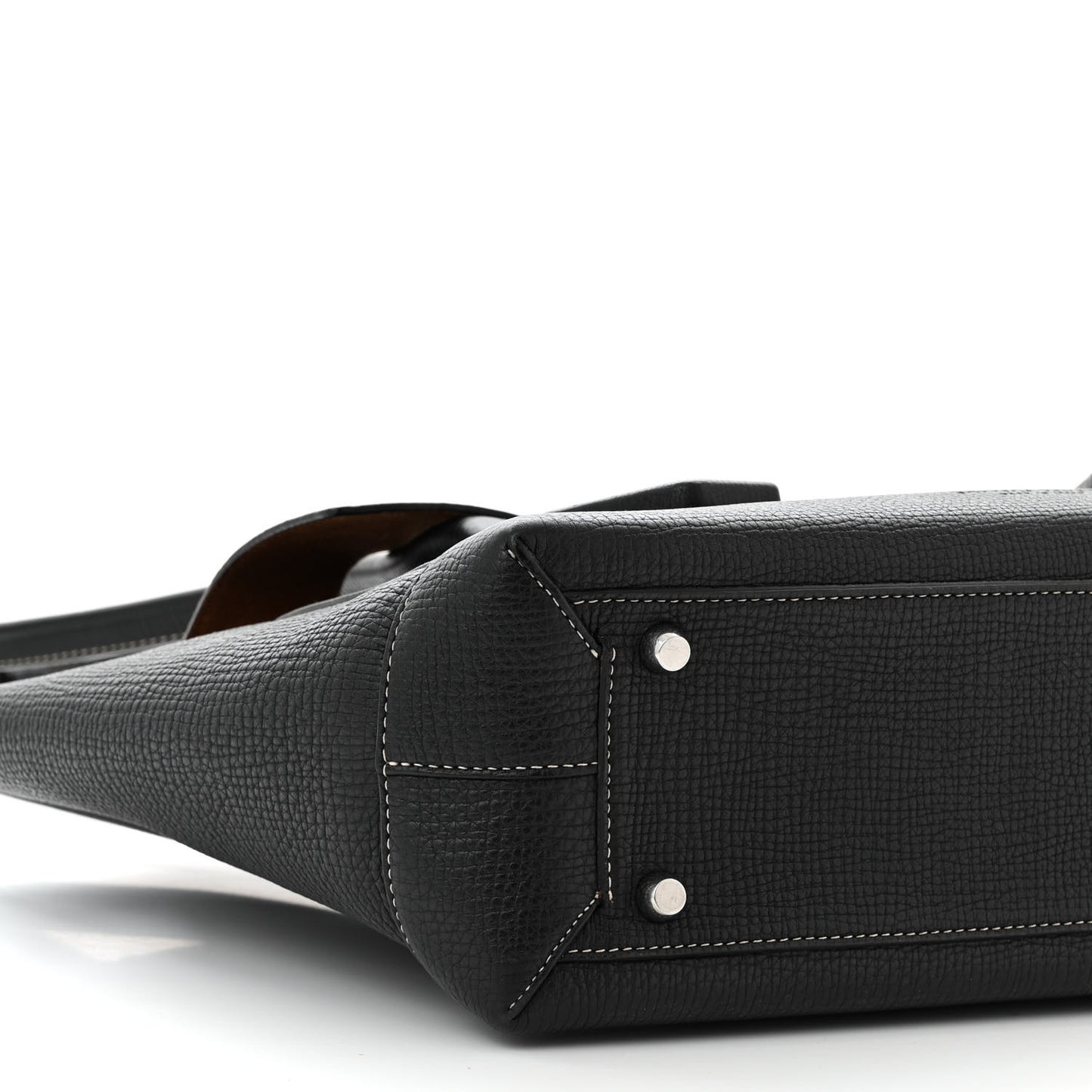 Grainy Calfskin Small Arco Black