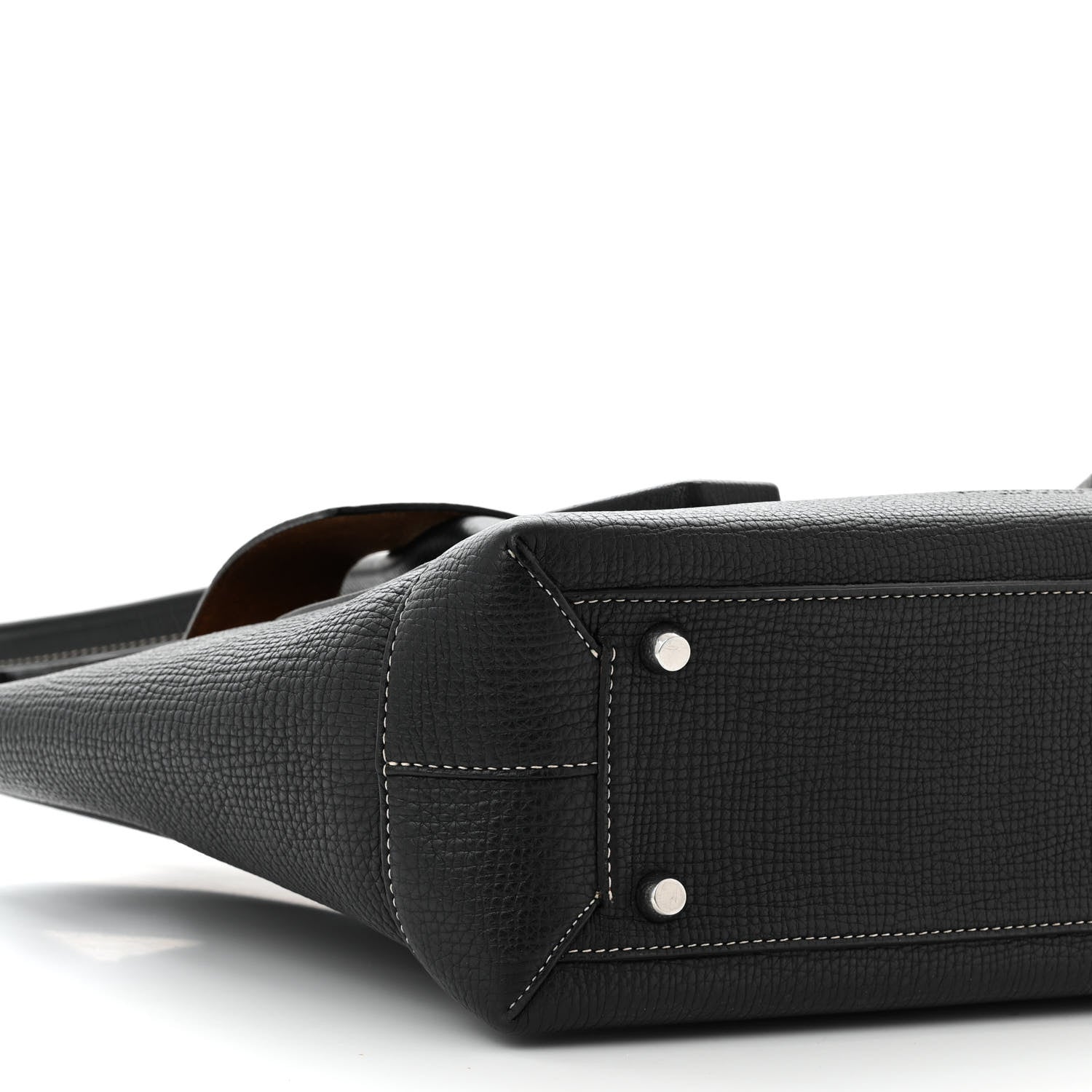 Bottega Veneta Grainy Calfskin Small Arco Black 9 of 11
