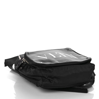 Valentino Garavani Nylon VLTN Rockstud Backpack Black 3 of 7