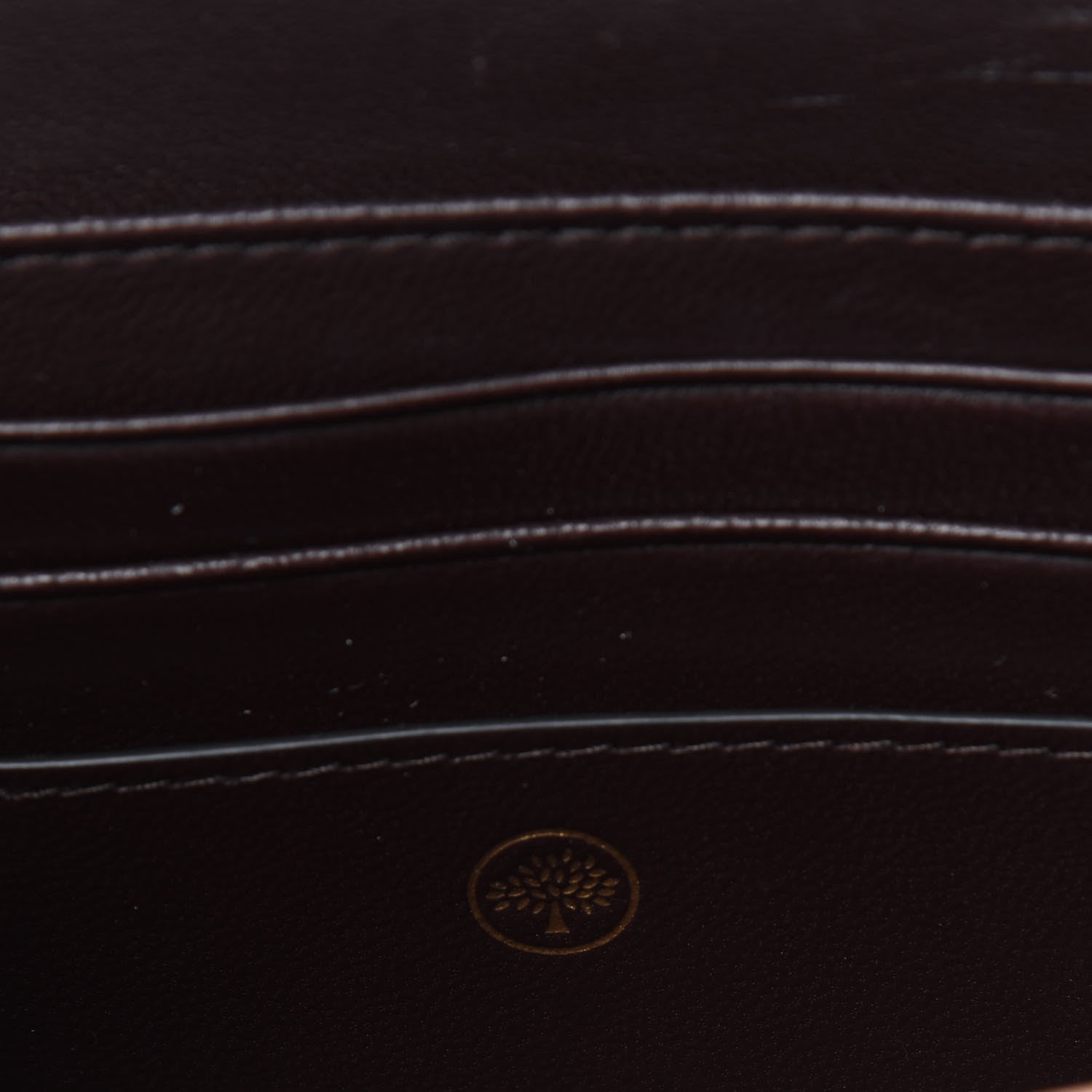 Mulberry Small Classic Grain Medium Plaque French Purse Wallet Rosewater 6 of 17