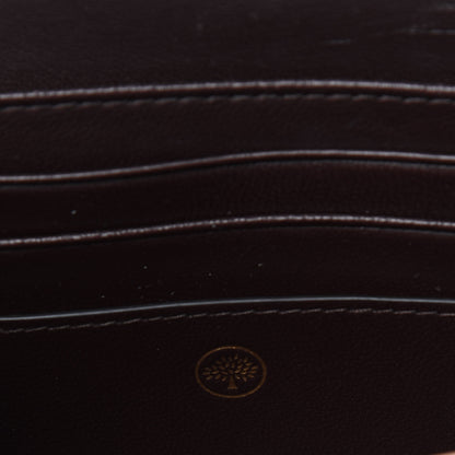 Mulberry Small Classic Grain Medium Plaque French Purse Wallet Rosewater 6 of 17