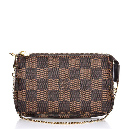 Louis Vuitton Damier Ebene Mini Pochette Accessories 1 of 7