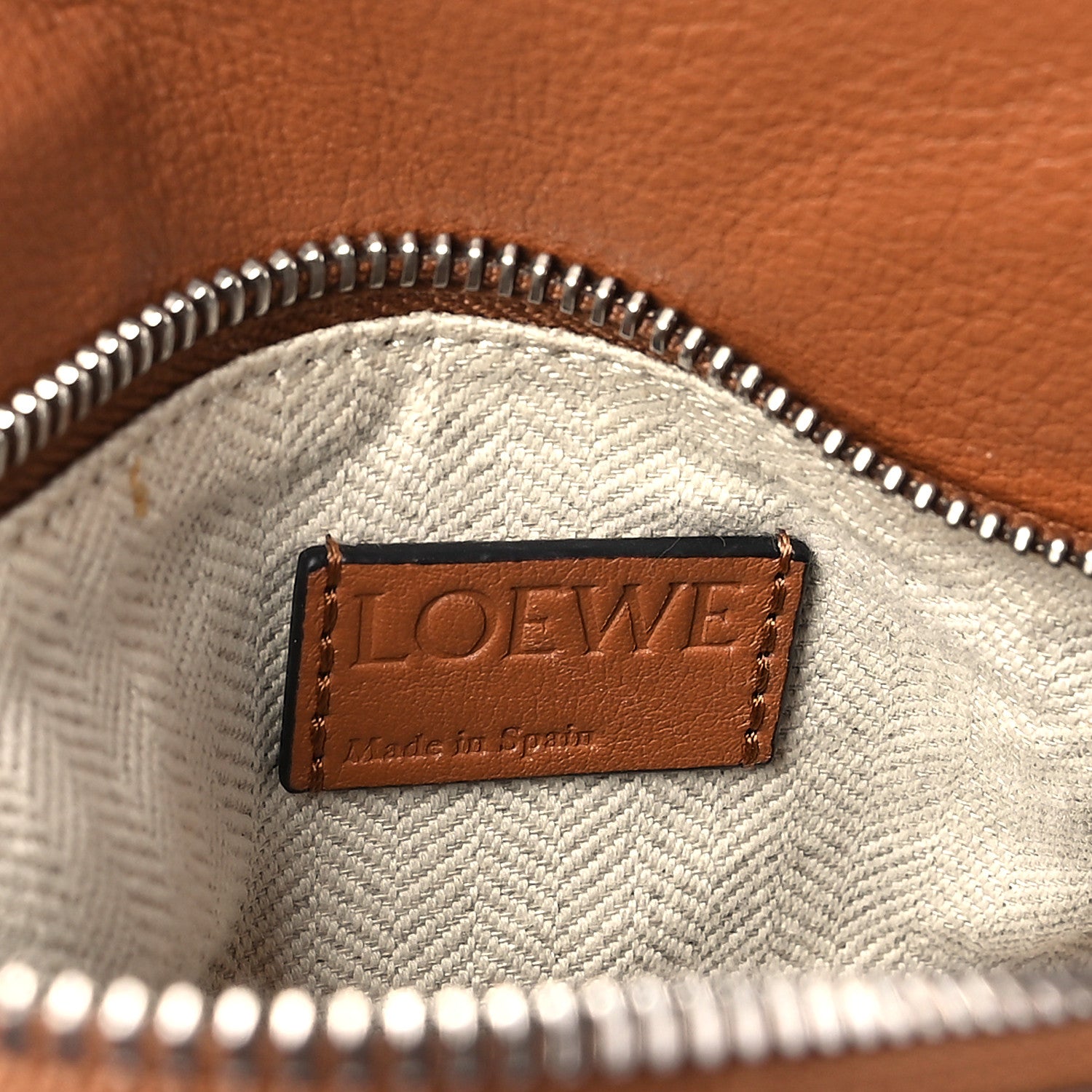 Loewe Calfskin Small Puzzle Bag Tan 6 of 8