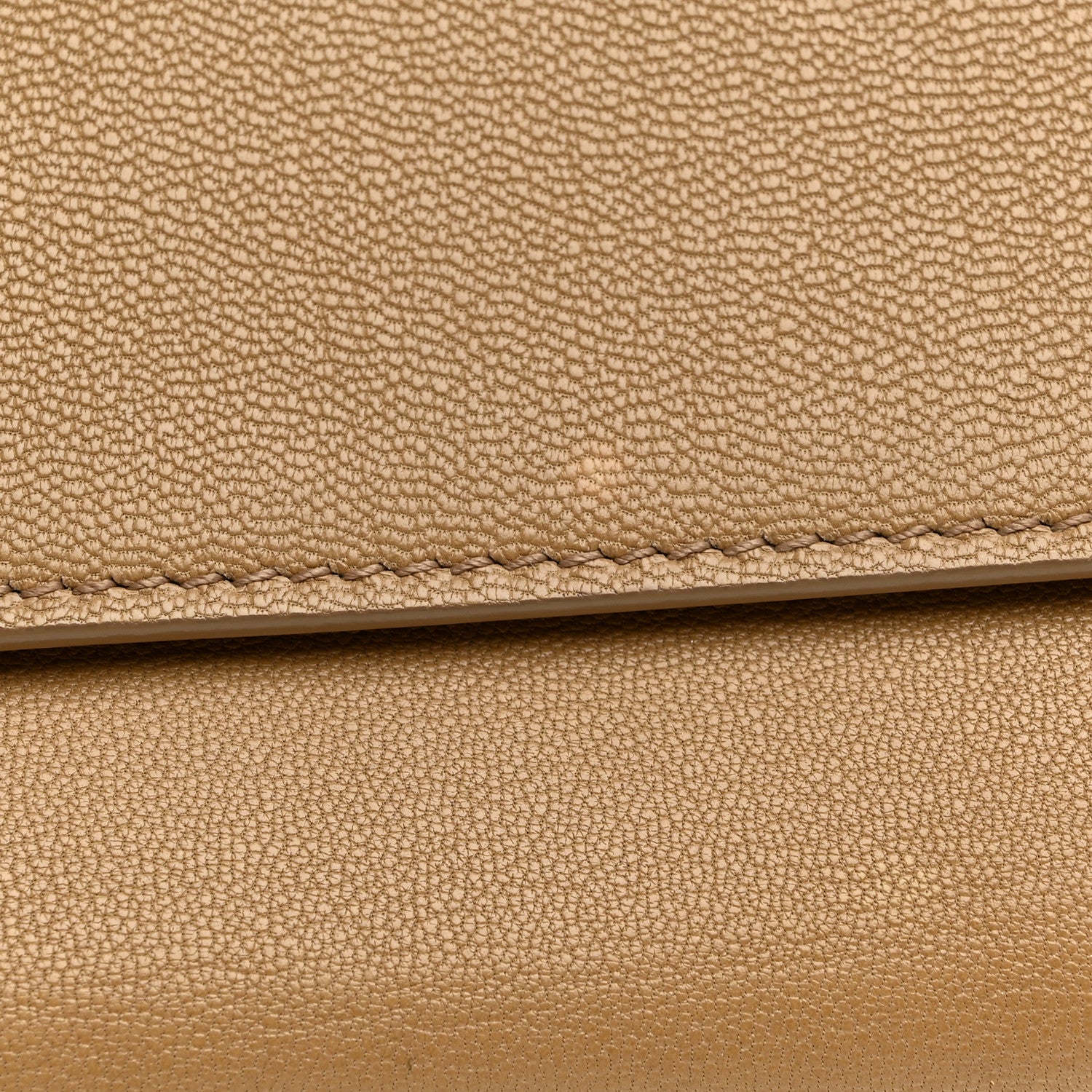 Saint Laurent Calfskin Monogram Large Belle De Jour Clutch  Beige 10 of 12