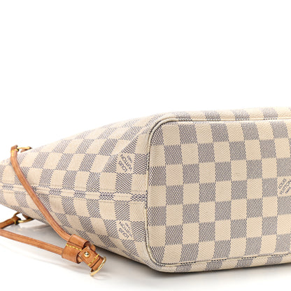 Louis Vuitton Damier Azur Neverfull PM 9 of 13