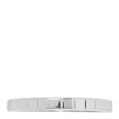 Chopard 18K White Gold Diamond Ice Cube Band Ring 58 8.25 3 of 5