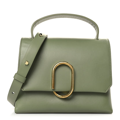 3.1 Phillip Lim Smooth Calfskin Mini Alix Top Handle Satchel Cactus 1 of 8