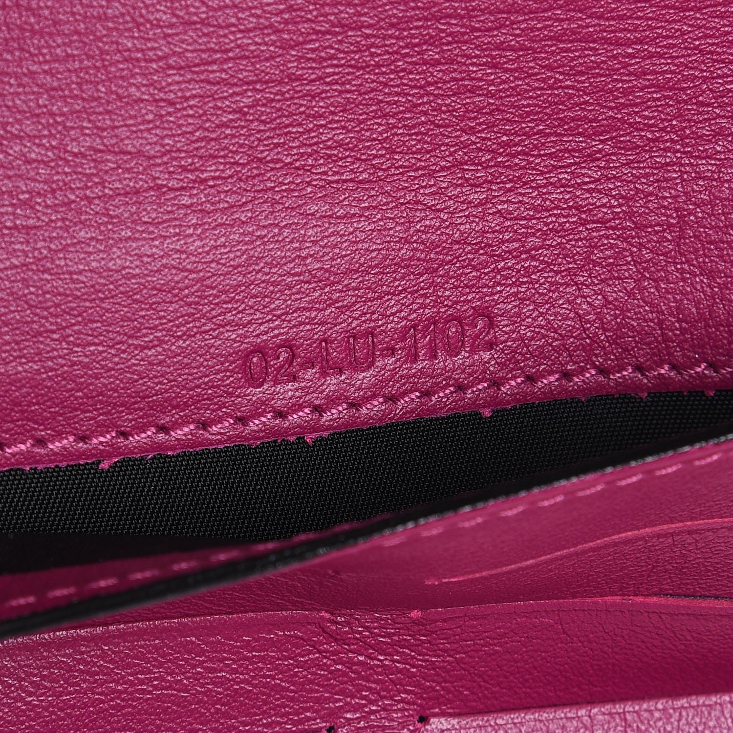 Christian Dior Calfskin Diorissimo Wallet Black 8 of 8