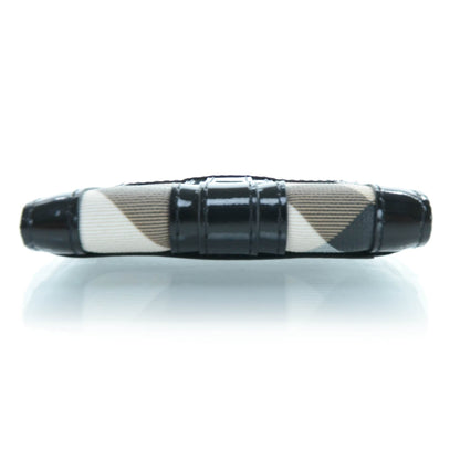 Burberry Patent Nova Check Card Case Wallet 4 of 10
