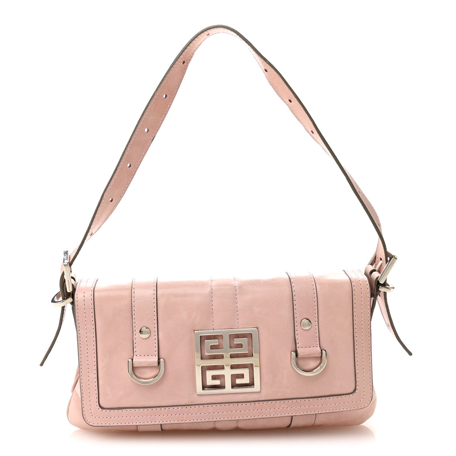 Givenchy Goatskin 4G Shoulder Bag Pink 1 of 11