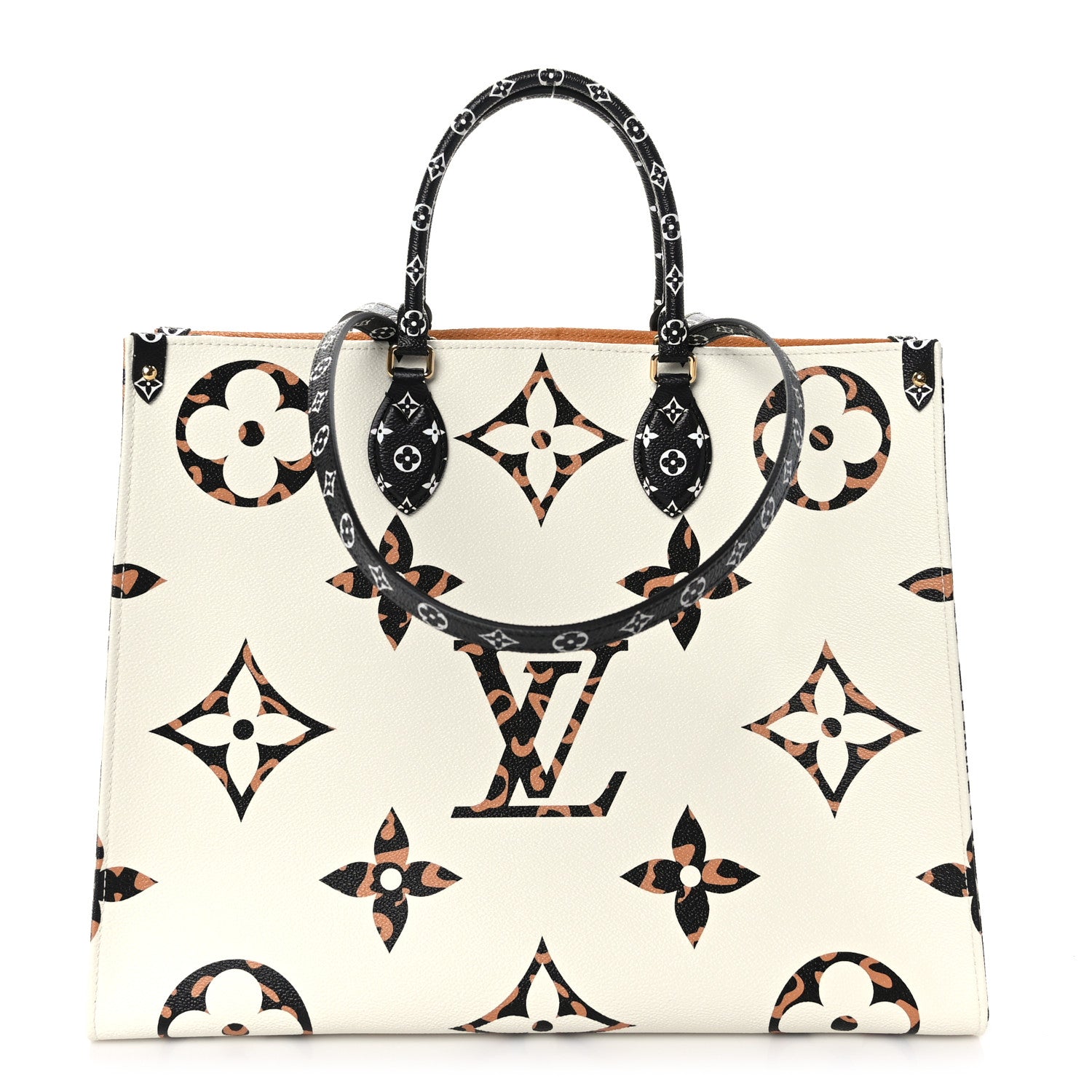 Louis Vuitton Monogram Giant Jungle Onthego GM Ivory 1 of 10