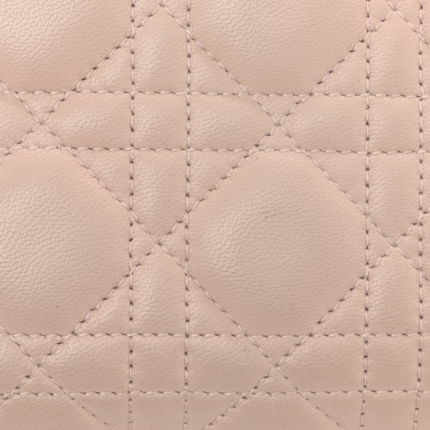 Christian Dior Lambskin Cannage Medium Lady Dior Light Pink 14 of 14