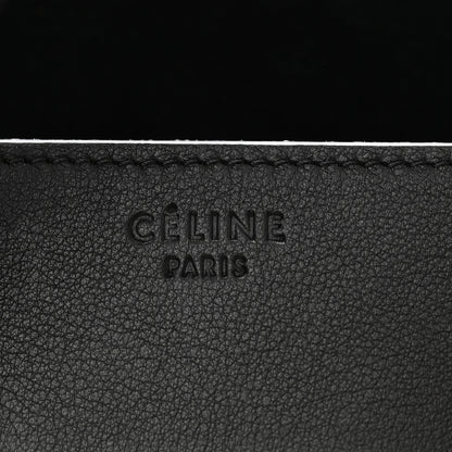 Celine Grained Calfskin Medium Phantom Luggage Black 6 of 11