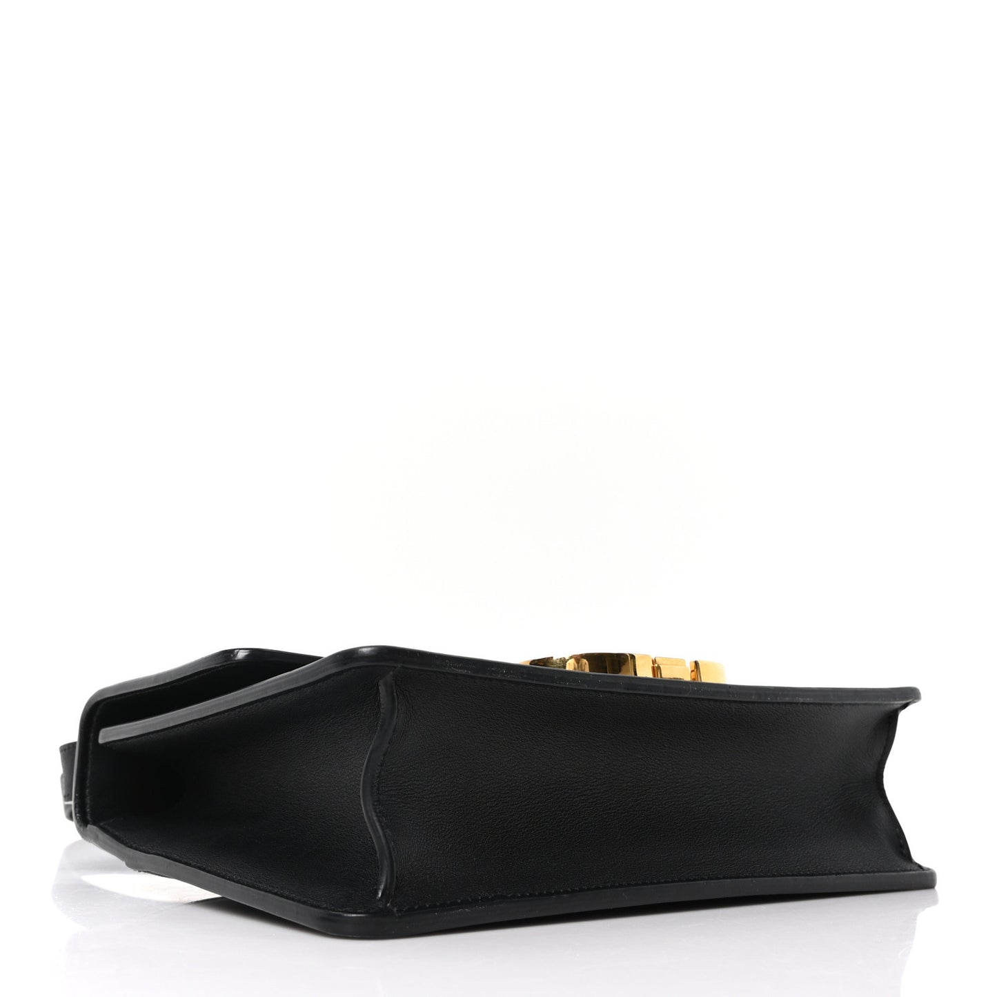 Smooth Calfskin 30 Montaigne Flap Bag Black