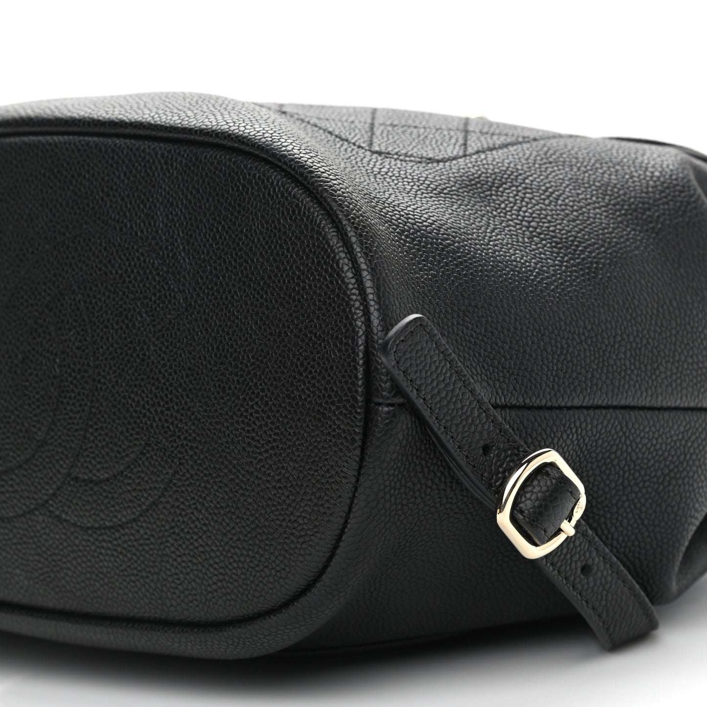 Caviar Quilted Backpack Black