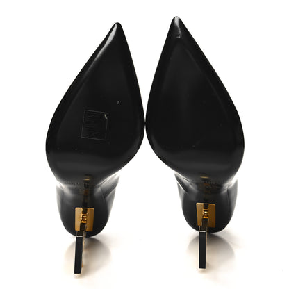 Saint Laurent Patent Opyum 110 Pumps 40 Black Gold 5 of 9