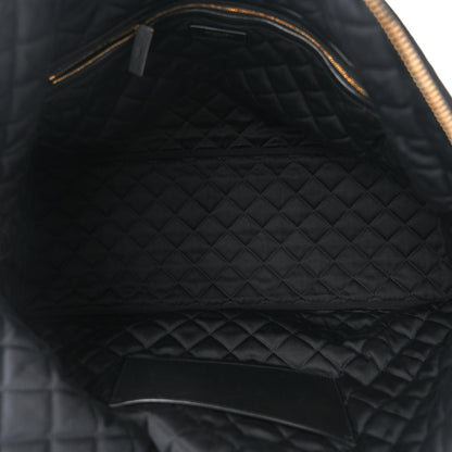 Saint Laurent Calfskin Quilted ES Giant Travel Bag Black 5 of 10