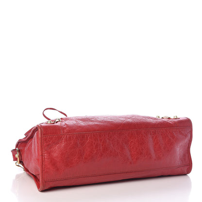 Balenciaga Agneau Giant 12 Gold Hardware City Rouge Cardinal 4 of 12