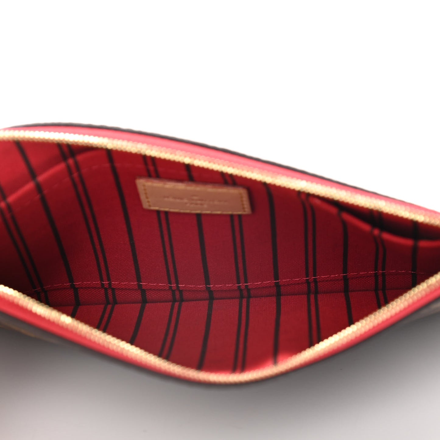 Monogram Neverfull MM GM Pochette Cherry