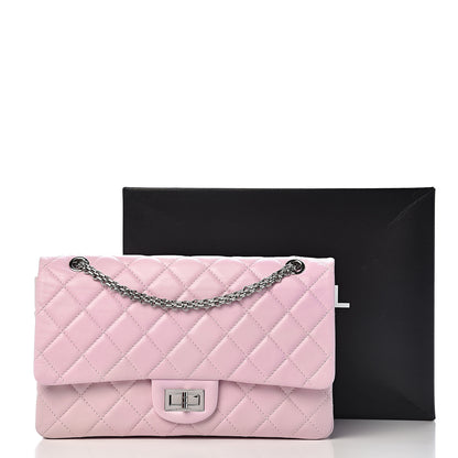 Chanel Lambskin Degrade Quilted 2.55 Reissue 227 Flap Pink 14 of 14