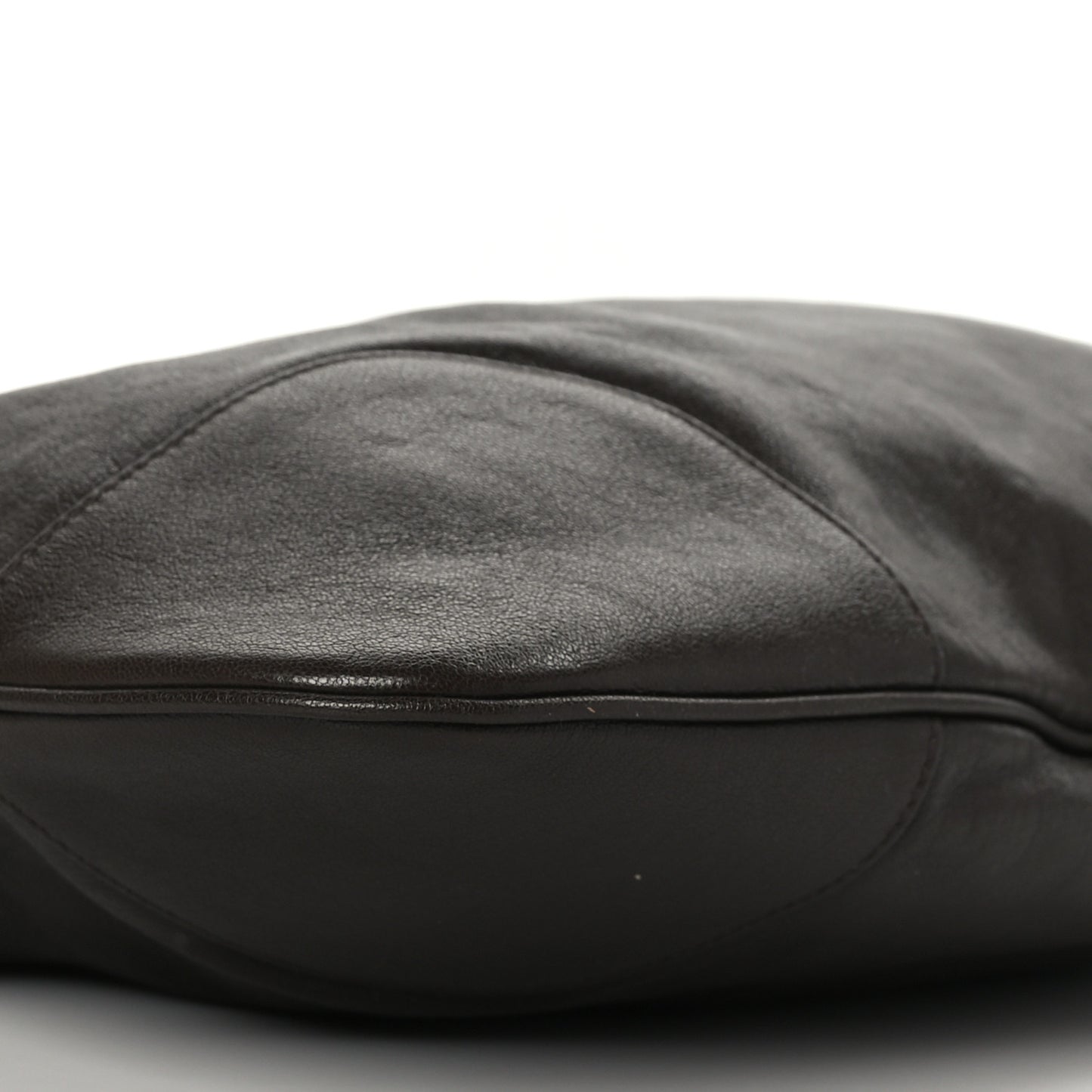 Sakai Be Green Calfskin Horsebit 1955 Cinch Top Messenger Bag Cocoa