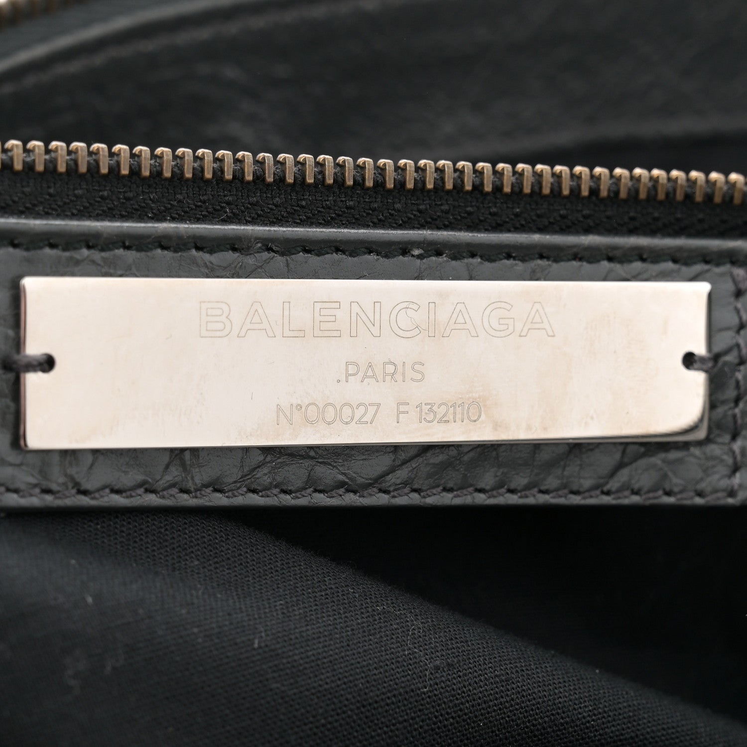 Balenciaga Agneau Classic Hardware Work Gris Fossile 7 of 13