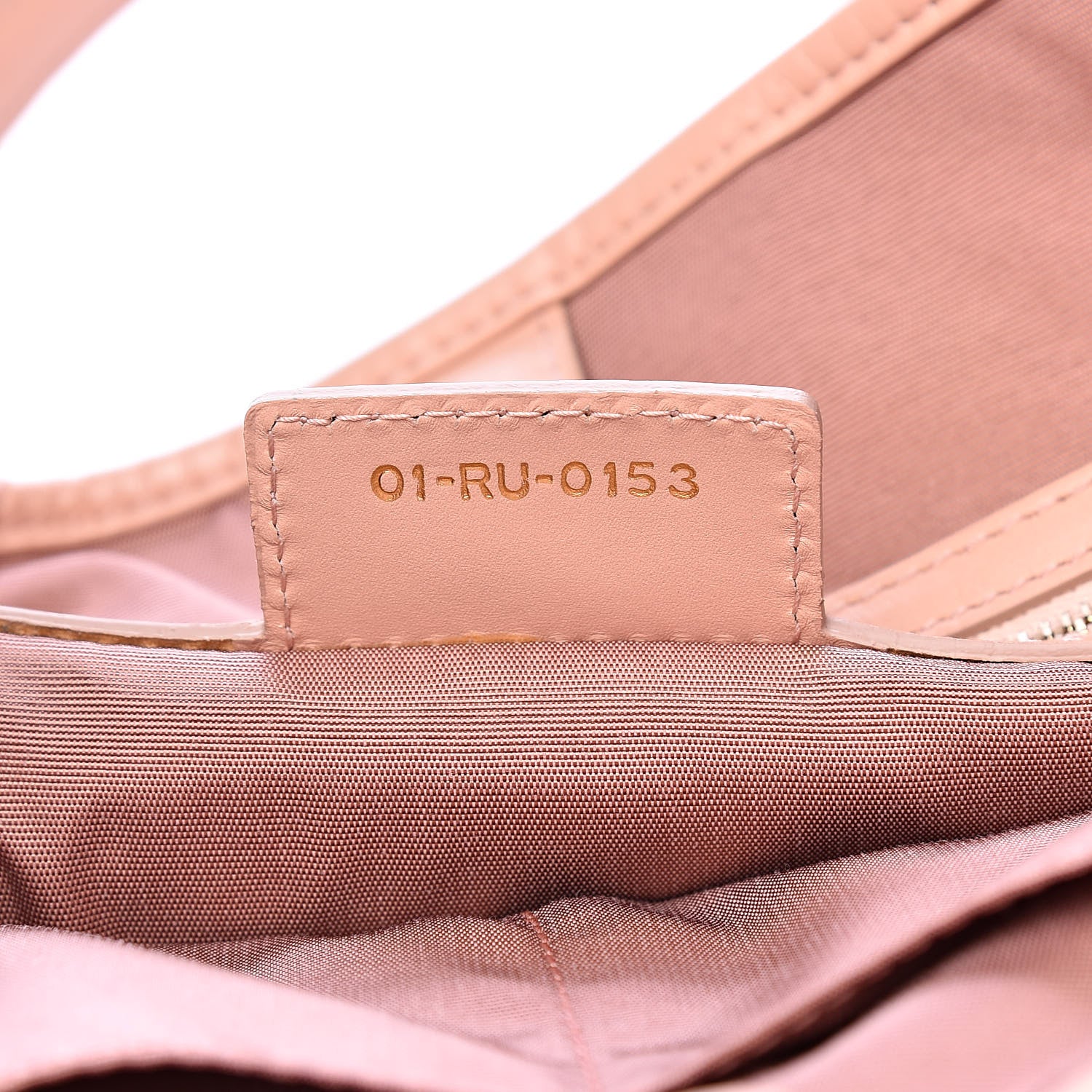 Christian Dior Coated Canvas Cannage Mini Panarea Tote Light Pink 7 of 10
