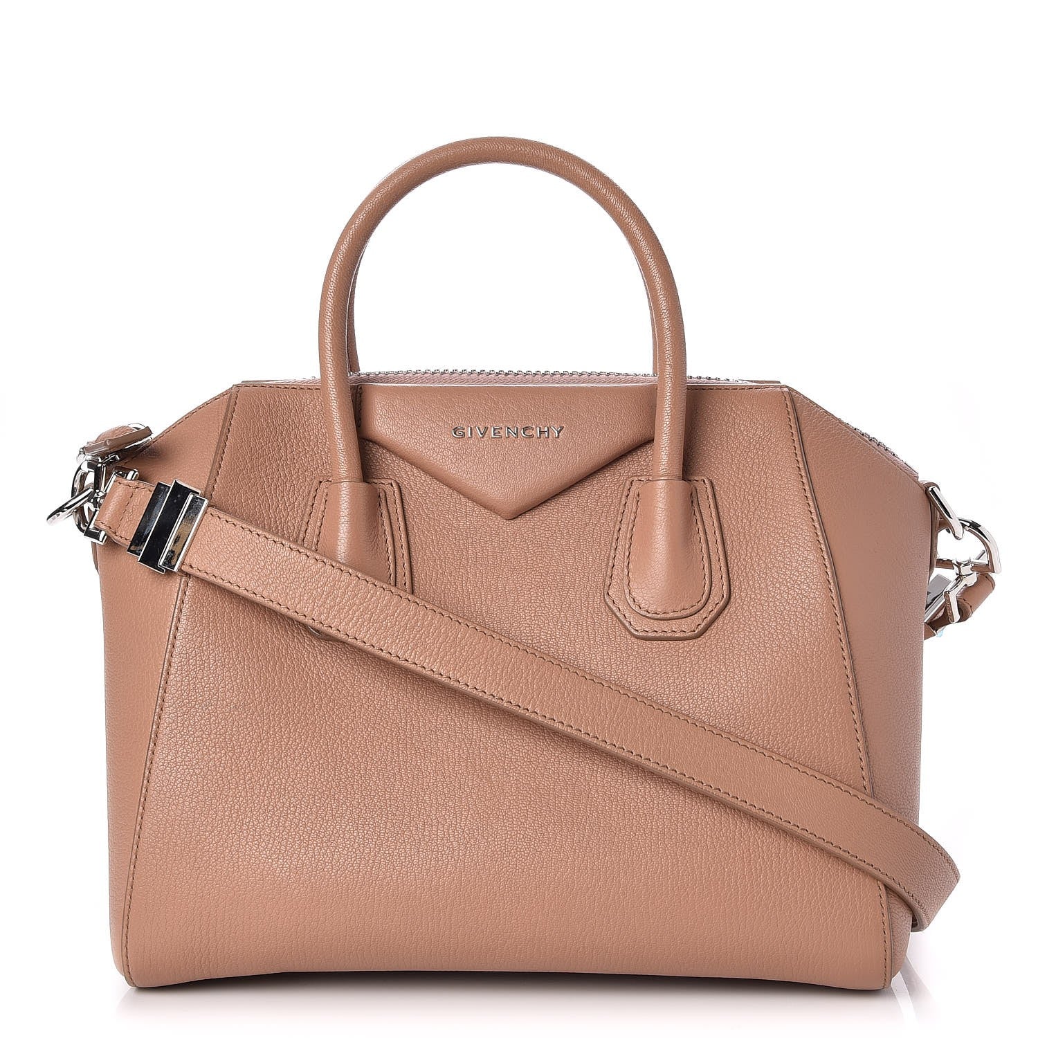 Givenchy Sugar Goatskin Small Antigona Old Pink 1 of 8