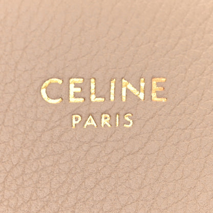 Celine Supple Calfskin Medium Romy Shoulder Bag Safari 6 of 9