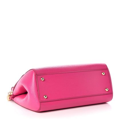 Dolce & Gabbana Dauphine Medium Miss Sicily Satchel Pink 5 of 10